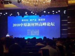 中原新材料高峰論壇——堅持綠色生產，提升自動化智能化水平
